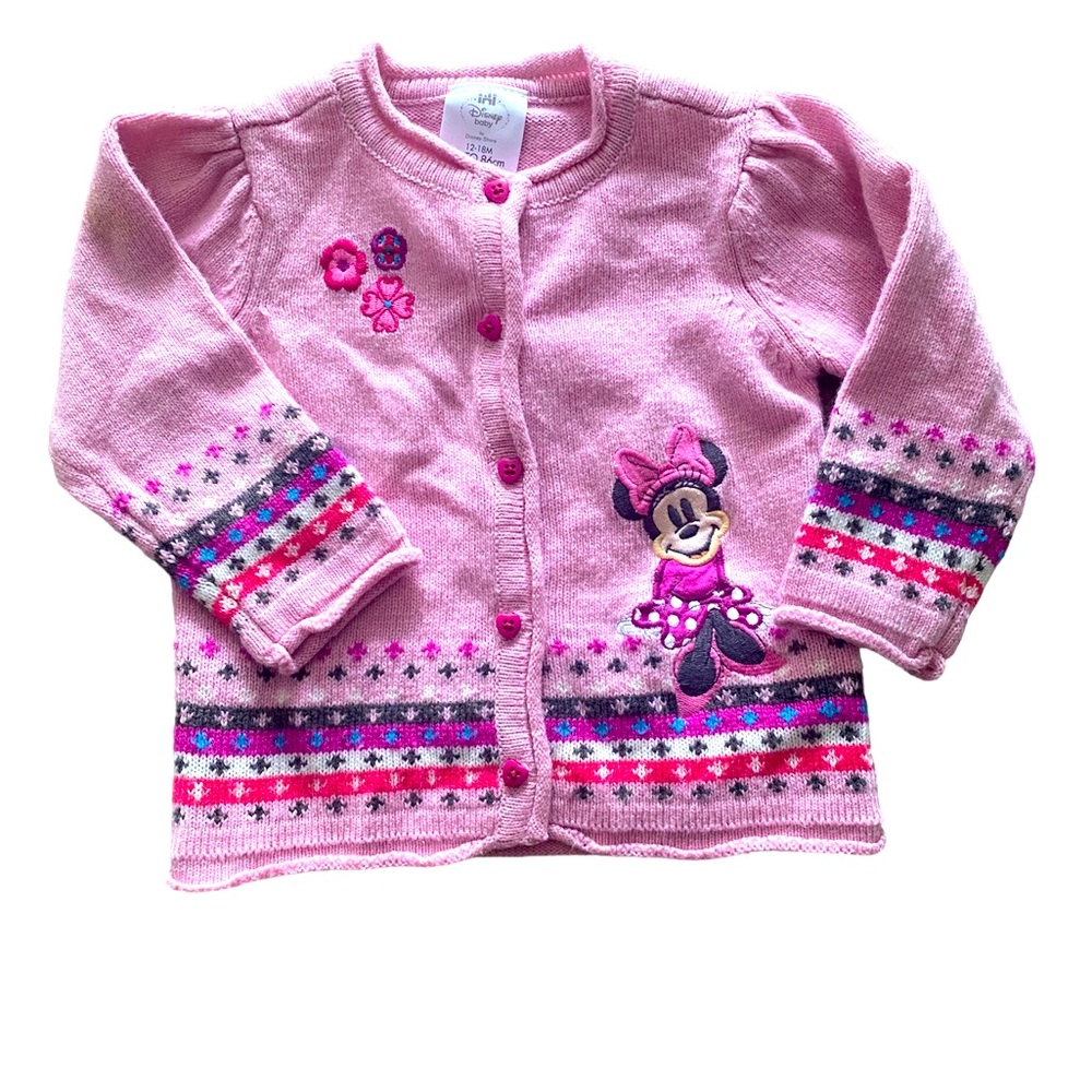 Disney Baby Minnie Mouse Sweater 12-18 months